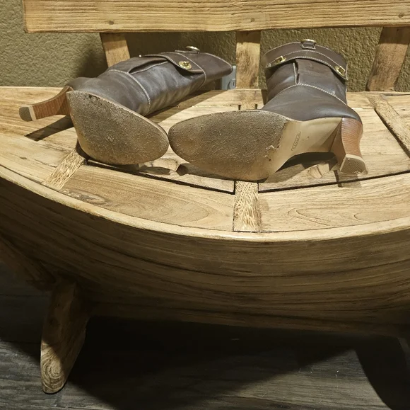 Authenic Coach Boots, Size 7, Made in Italy Pull Up Boots - Picture 5 of 7